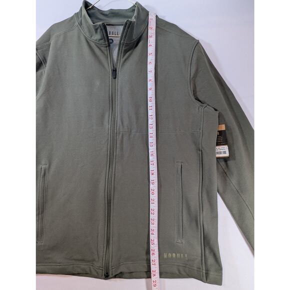 NWT Nobull Twill Zip-up Men's Jackets in Green sz XL 20468LQWI - Picture 9 of 9